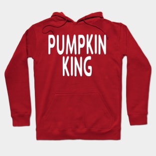 Pumpkin King: Funny Halloween Lazy Last Minute Costume Hoodie